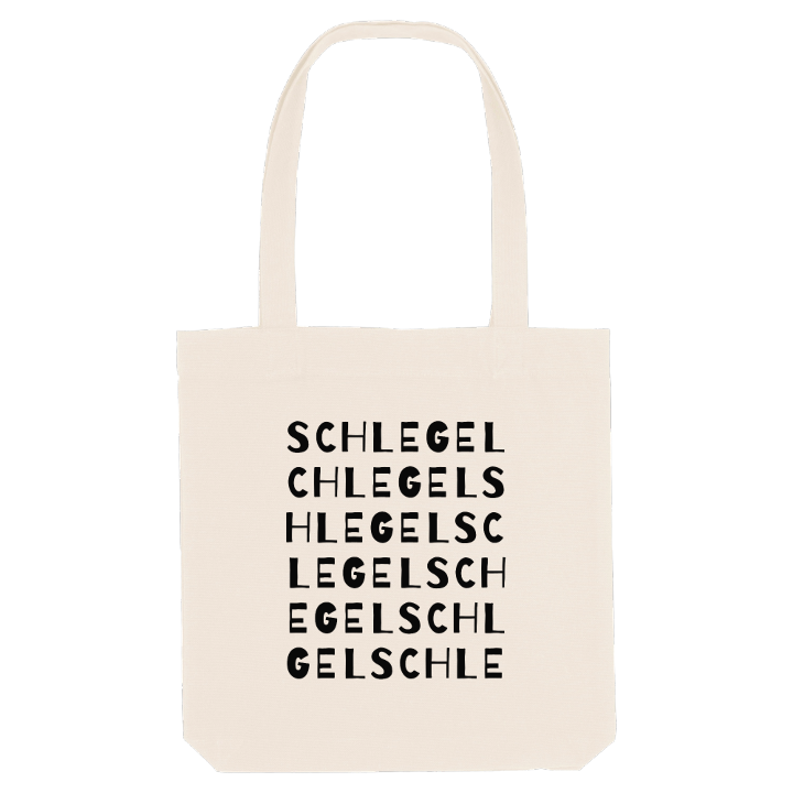 Schlegel ordlek tygkasse – tygkasse från PinShirt