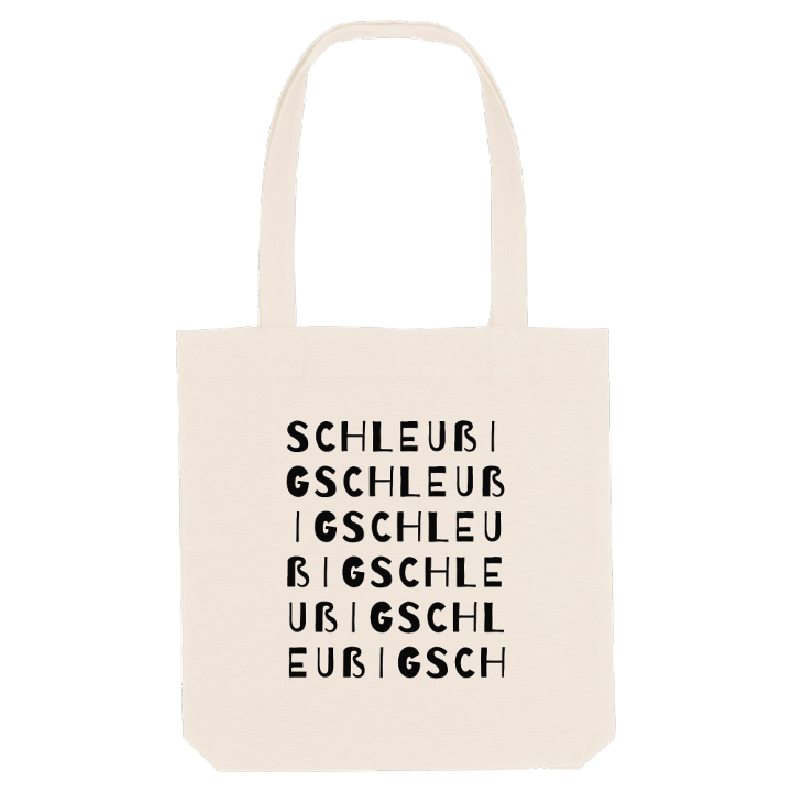 Schleußig ordlek tygkasse – tygkasse från PinShirt