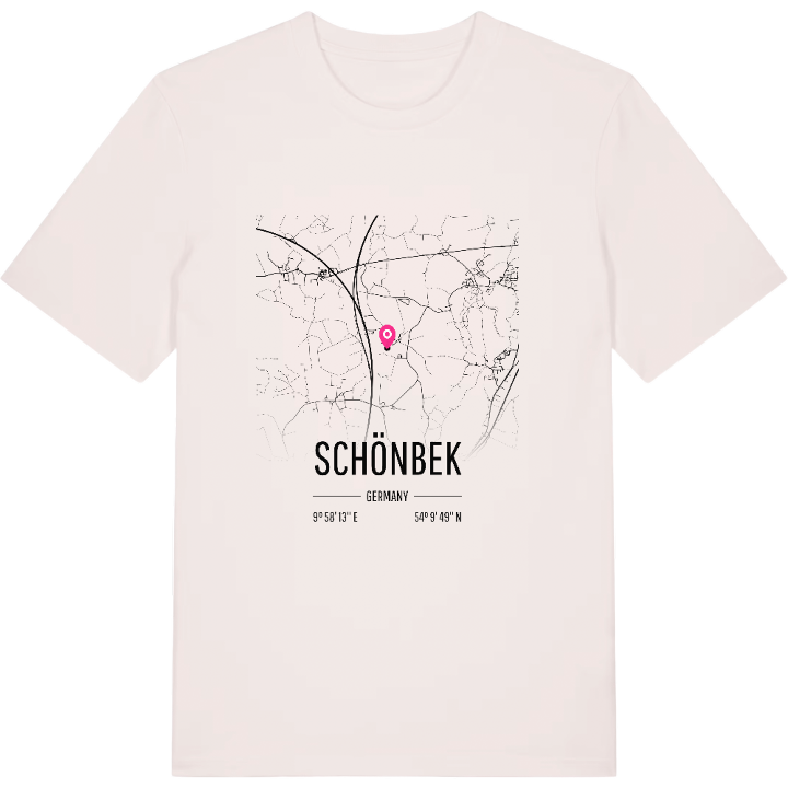 Schönbek karta t-shirt – t-shirt från PinShirt