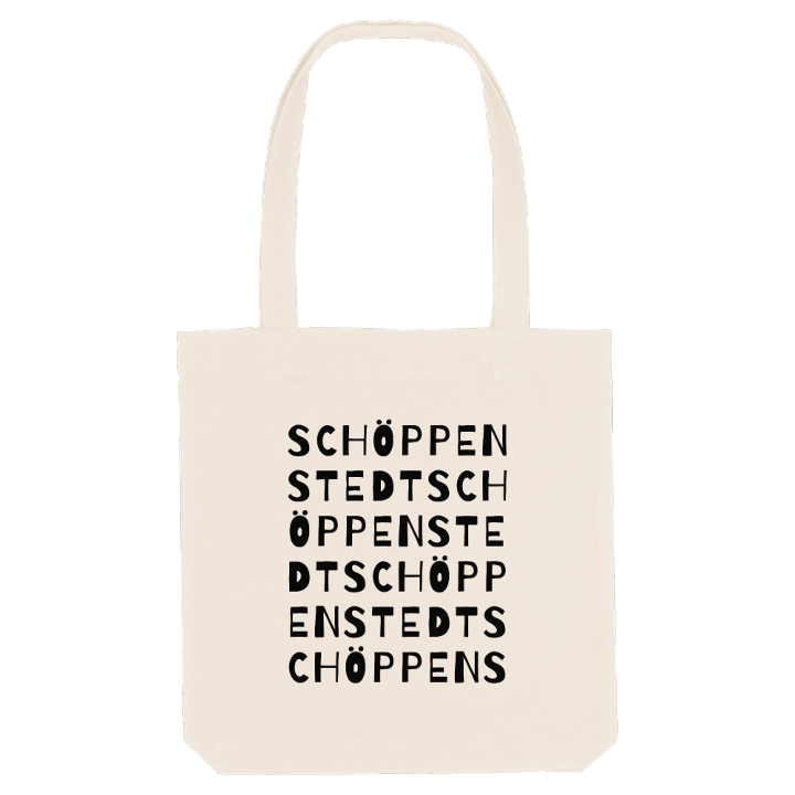 Schöppenstedt ordlek tygkasse – tygkasse från PinShirt