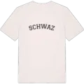 Schwaz böjd t-shirt
