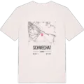 Schwechat karta t-shirt