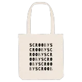 Scrooby ordlek tygkasse