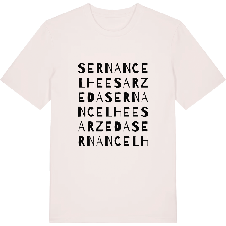 Sernancelhe e Sarzeda ordlek t-shirt – t-shirt från PinShirt