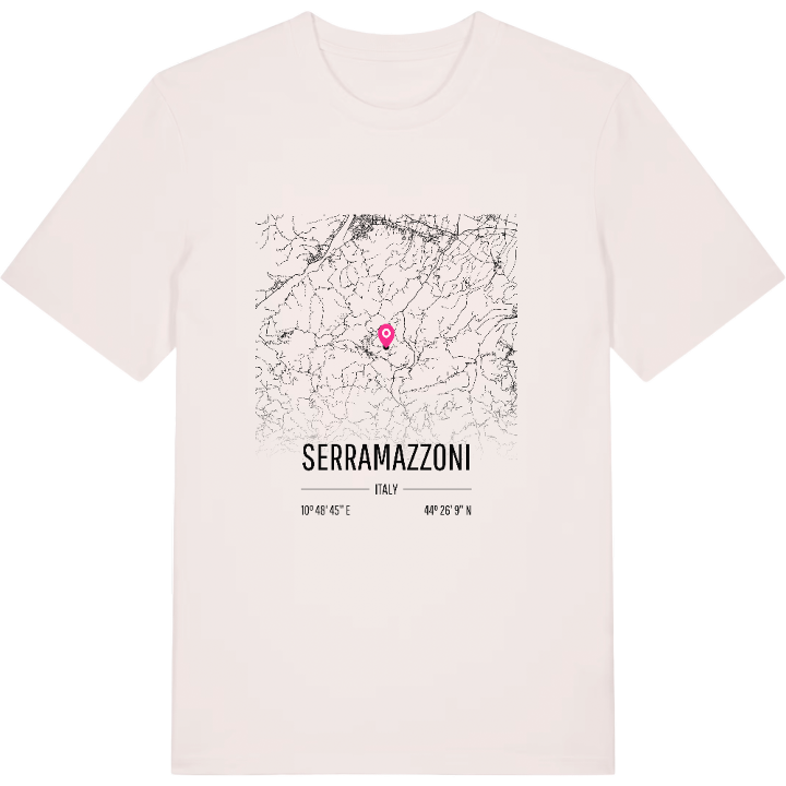 Serramazzoni karta t-shirt – t-shirt från PinShirt