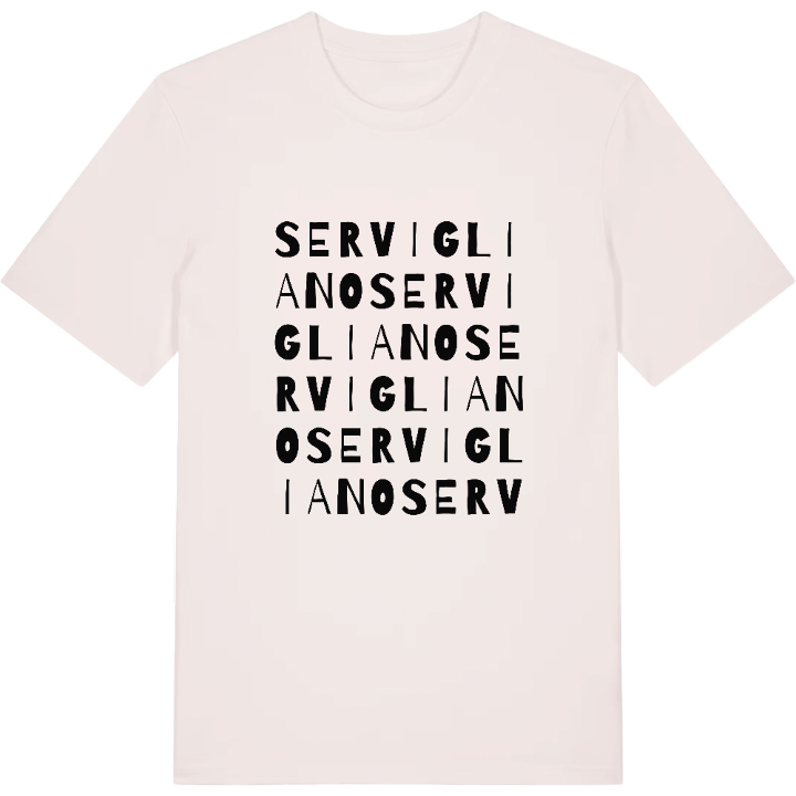 Servigliano ordlek t-shirt – t-shirt från PinShirt