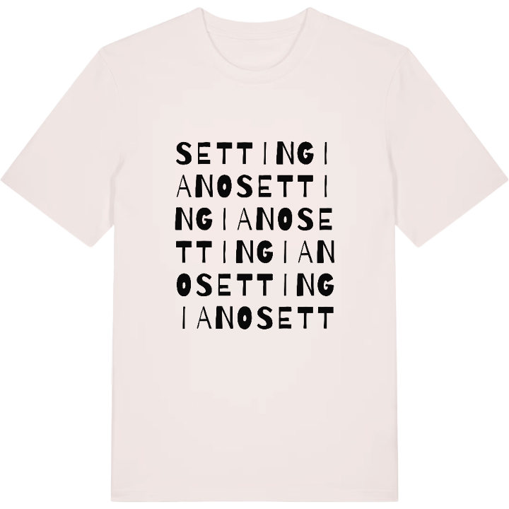 Settingiano ordlek t-shirt – t-shirt från PinShirt
