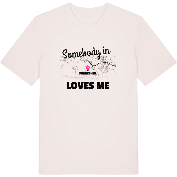 Någon i Shareshill älskar mig t-shirt – t-shirt från PinShirt