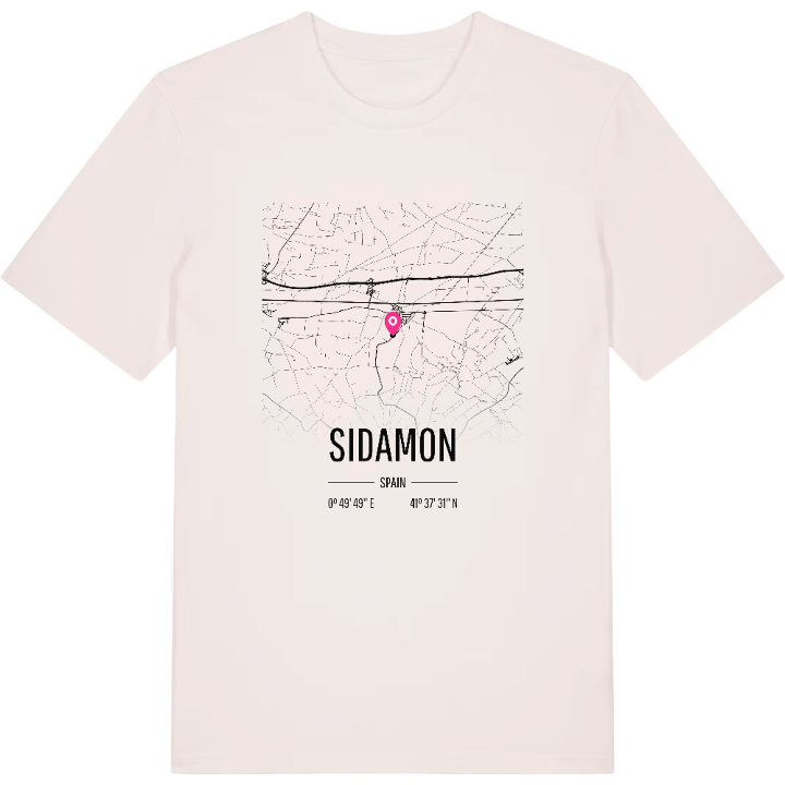 Sidamon karta t-shirt – t-shirt från PinShirt