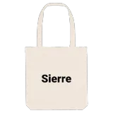 Sierre fetstil tygkasse