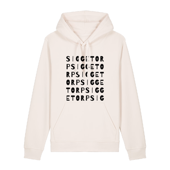 Siggetorp ordlek hoodie – hoodie från PinShirt