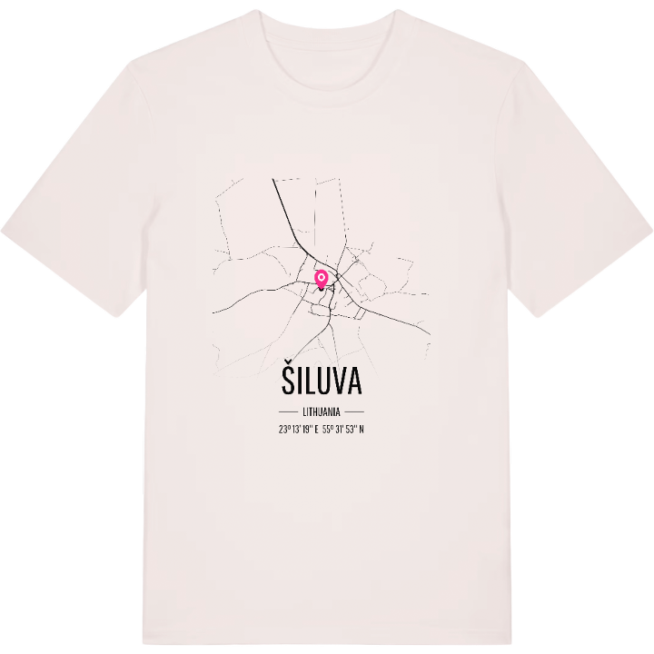 Šiluva karta t-shirt – t-shirt från PinShirt