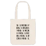 Silverbyn ordlek tygkasse