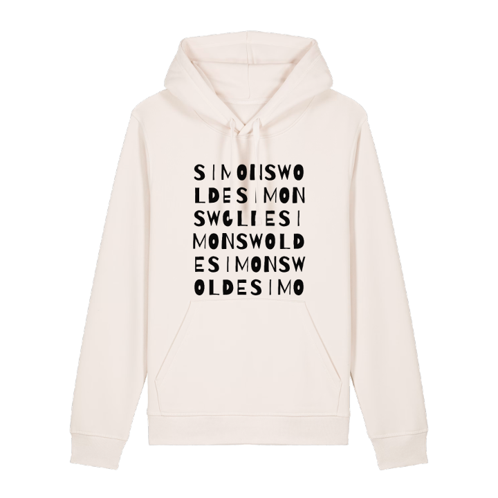 Simonswolde ordlek hoodie – hoodie från PinShirt