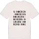 Sinderen ordlek t-shirt