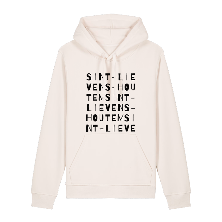 Sint-Lievens-Houtem ordlek hoodie – hoodie från PinShirt