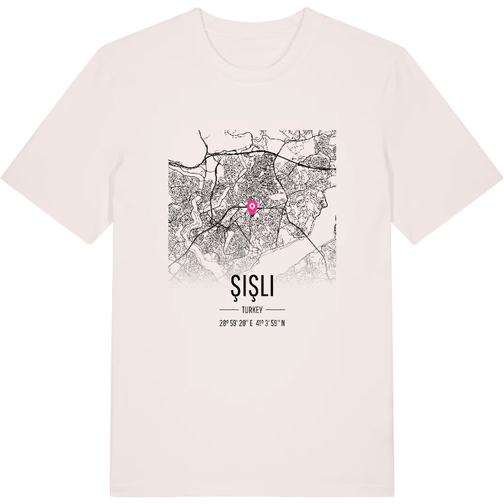 Şişli karta t-shirt – t-shirt från PinShirt