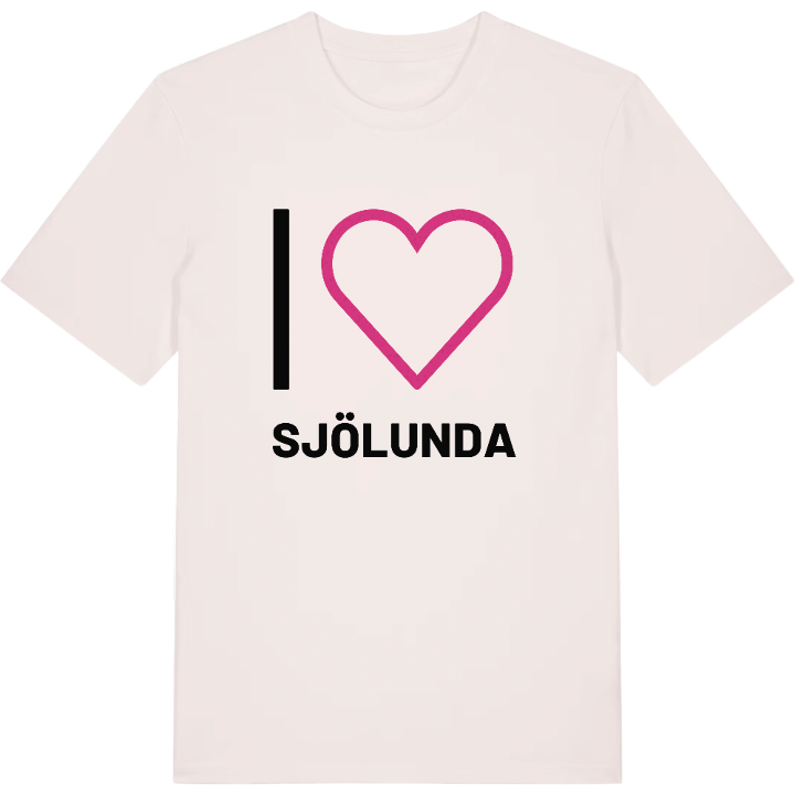 Jag älskar Sjölunda t-shirt stort tryck – t-shirt från PinShirt