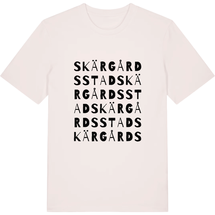 Skärgårdsstad ordlek t-shirt – t-shirt från PinShirt