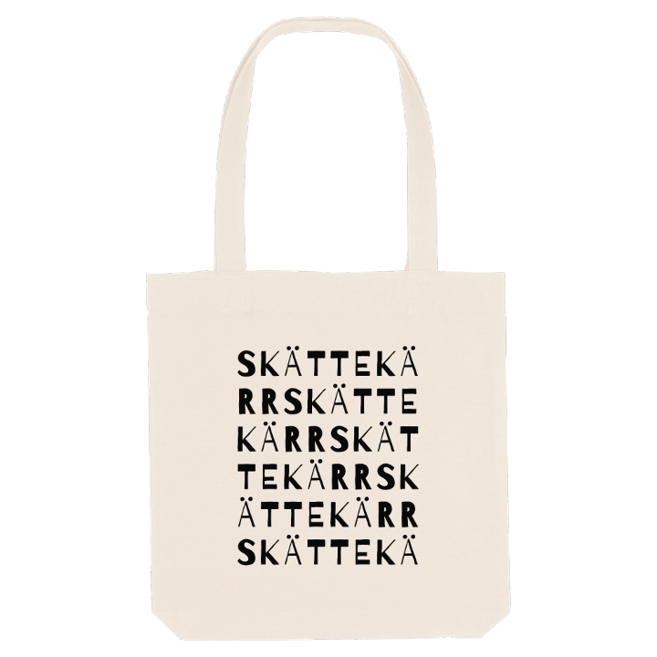 Skättekärr ordlek tygkasse – tygkasse från PinShirt