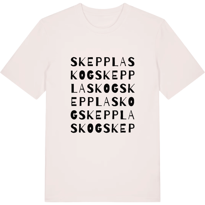 Skepplaskog ordlek t-shirt – t-shirt från PinShirt