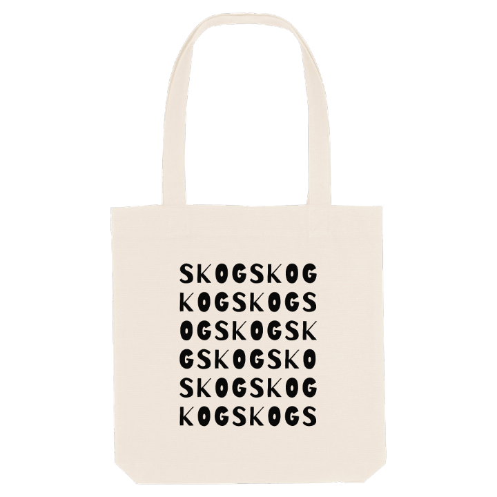 Skog ordlek tygkasse – tygkasse från PinShirt