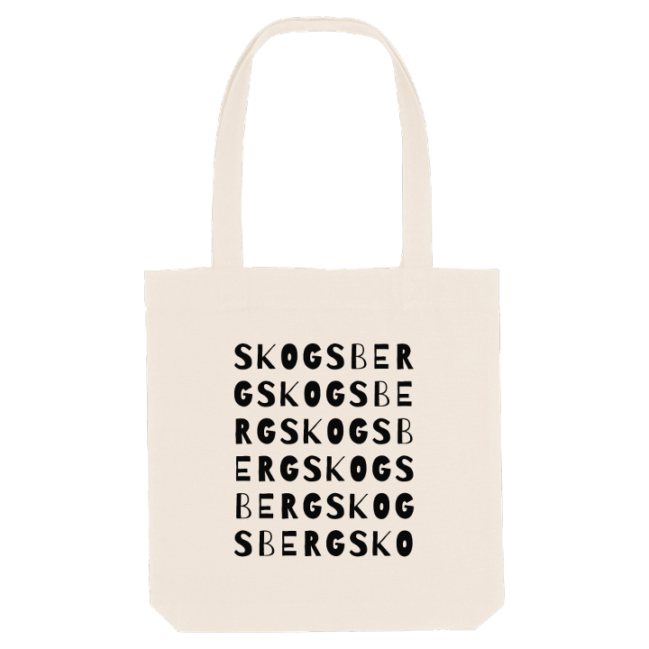 Skogsberg ordlek tygkasse – tygkasse från PinShirt