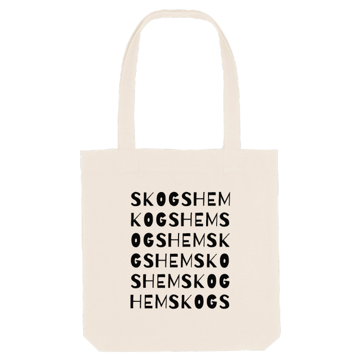 Skogshem ordlek tygkasse – tygkasse från PinShirt