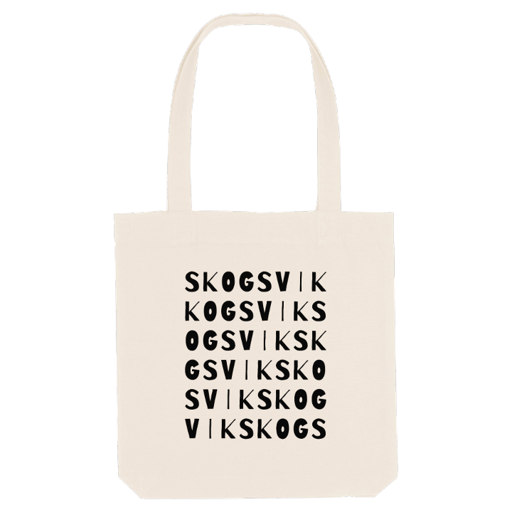 Skogsvik ordlek tygkasse – tygkasse från PinShirt