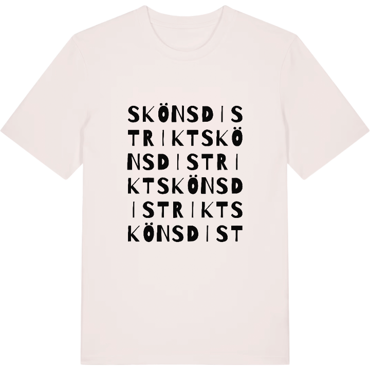 Sköns distrikt ordlek t-shirt – t-shirt från PinShirt