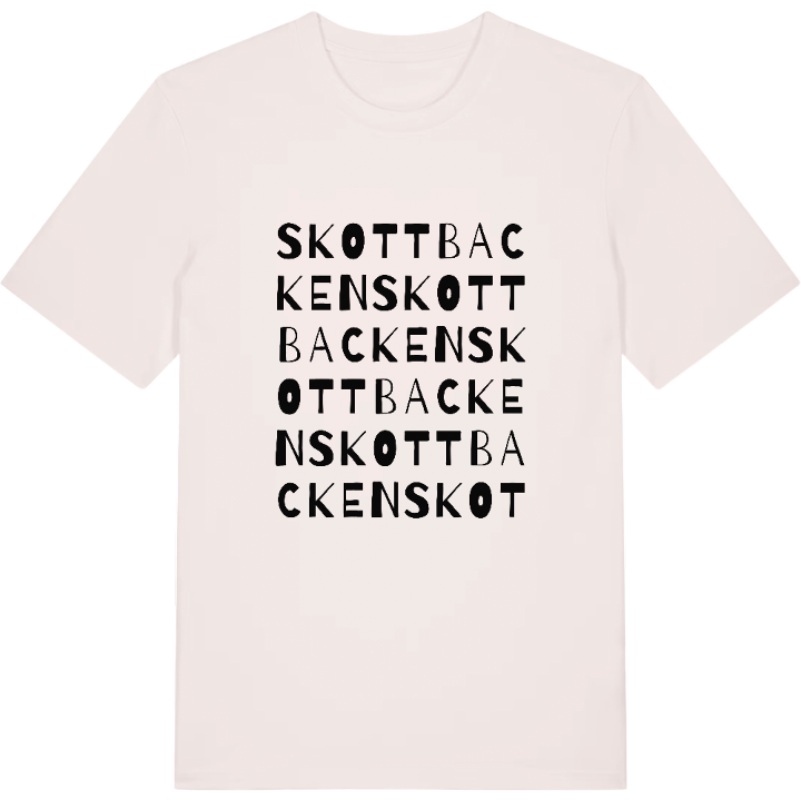 Skottbacken ordlek t-shirt – t-shirt från PinShirt