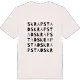 Skrapstad ordlek t-shirt