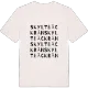 Skyltbäckrån ordlek t-shirt