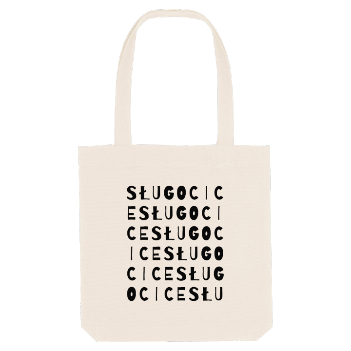 Sługocice ordlek tygkasse – tygkasse från PinShirt
