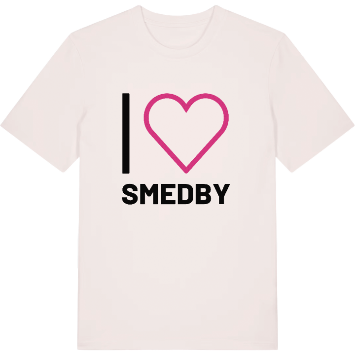 Jag älskar Smedby t-shirt stort tryck – t-shirt från PinShirt