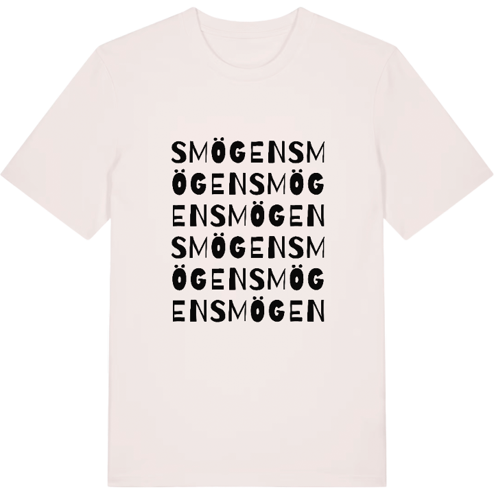 Smögen ordlek t-shirt – t-shirt från PinShirt