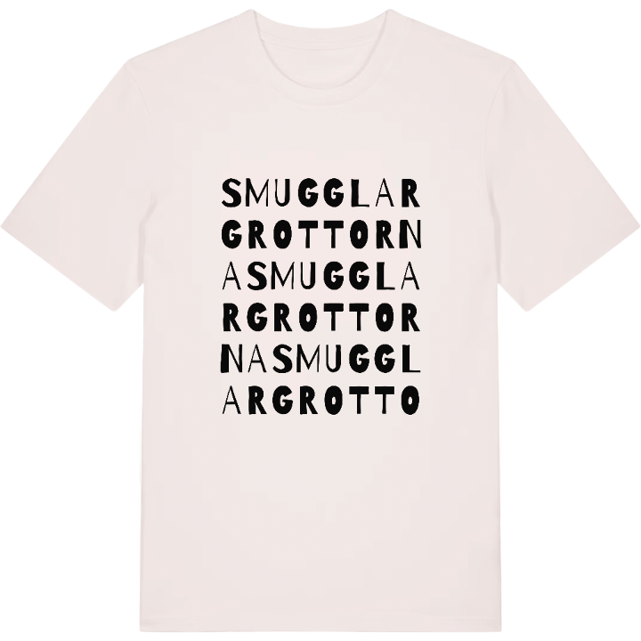 Smugglargrottorna ordlek t-shirt – t-shirt från PinShirt