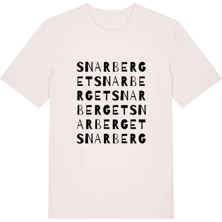 Snarberget ordlek t-shirt – t-shirt från PinShirt