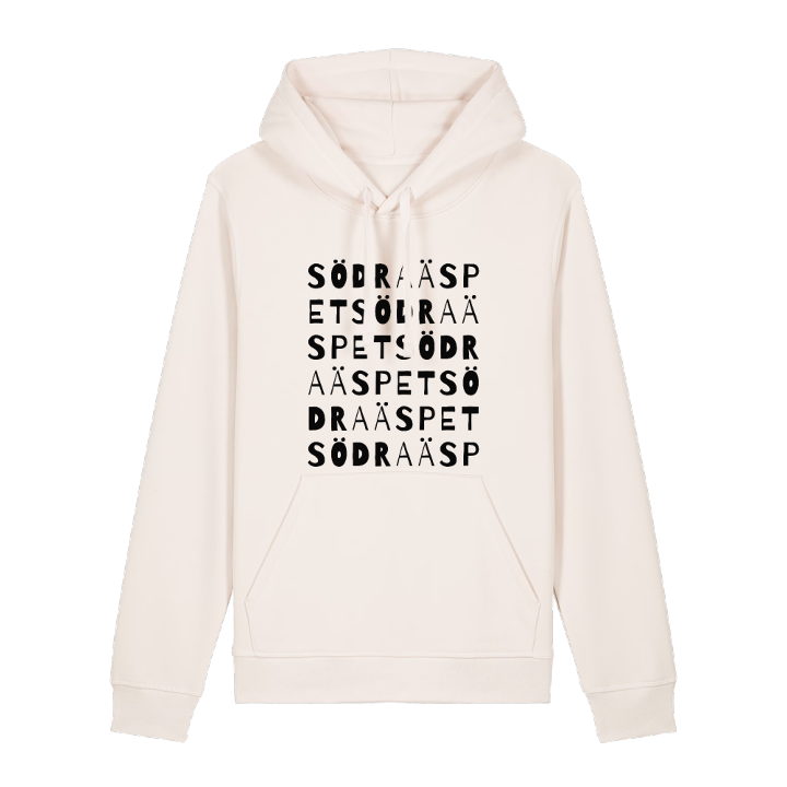 Södra Äspet ordlek hoodie – hoodie från PinShirt