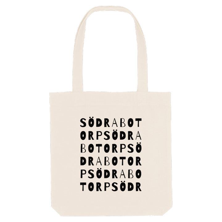 Södra Botorp ordlek tygkasse – tygkasse från PinShirt