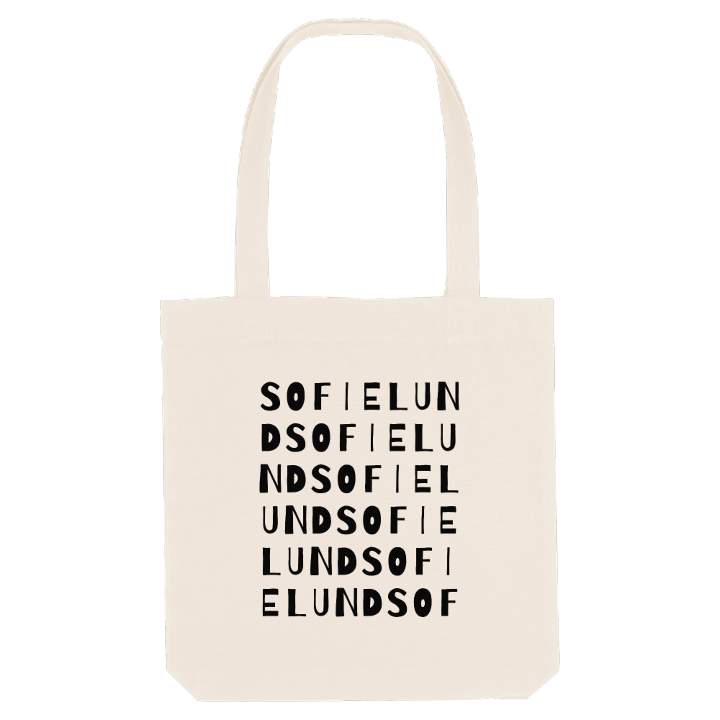 Sofielund ordlek tygkasse – tygkasse från PinShirt