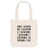 Solåsen ordlek tygkasse