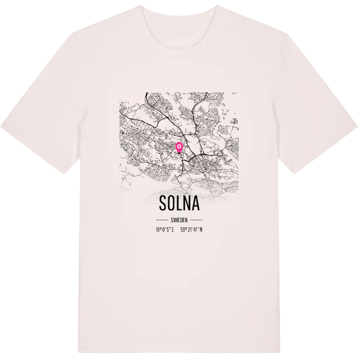 Solna karta t-shirt – t-shirt från PinShirt