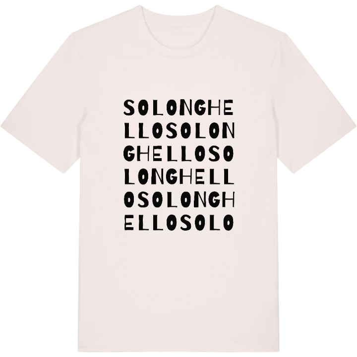 Solonghello ordlek t-shirt – t-shirt från PinShirt