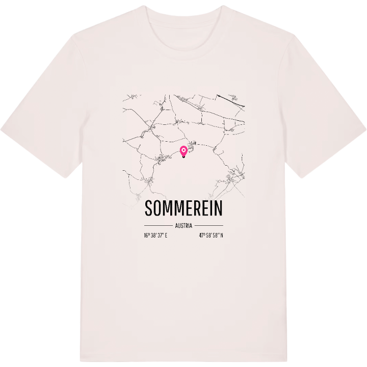 Sommerein karta t-shirt – t-shirt från PinShirt