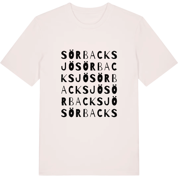 Sörbacksjö ordlek t-shirt – t-shirt från PinShirt