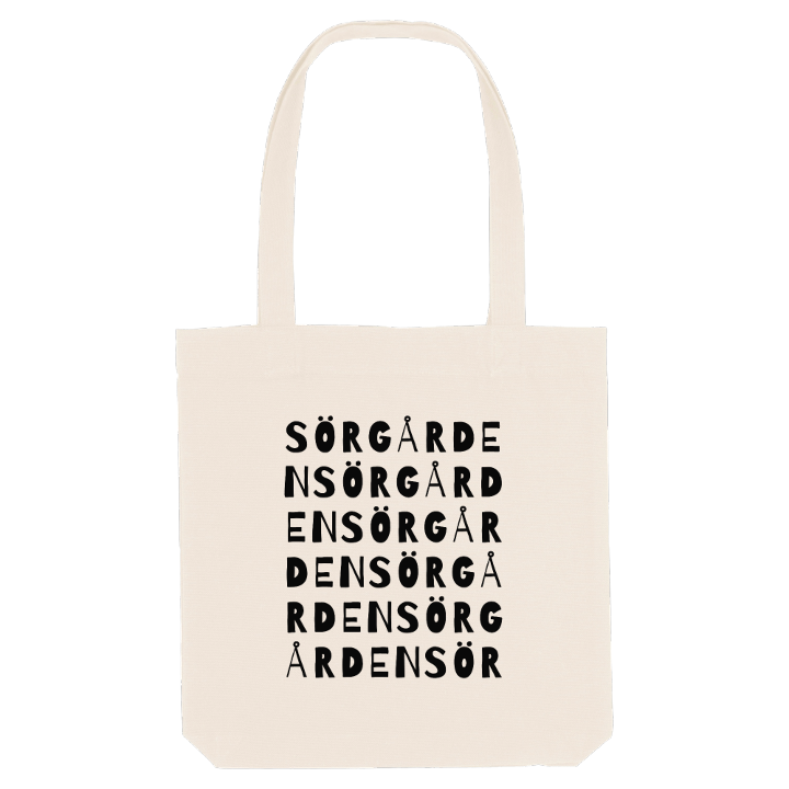 Sörgården ordlek tygkasse – tygkasse från PinShirt