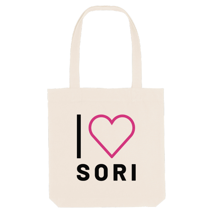 Jag älskar Sori tygkasse stort tryck – tygkasse från PinShirt