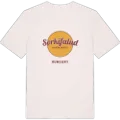Sorkifalud cirkel t-shirt