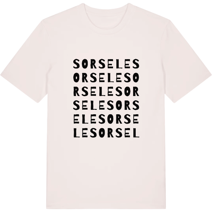Sorsele ordlek t-shirt – t-shirt från PinShirt